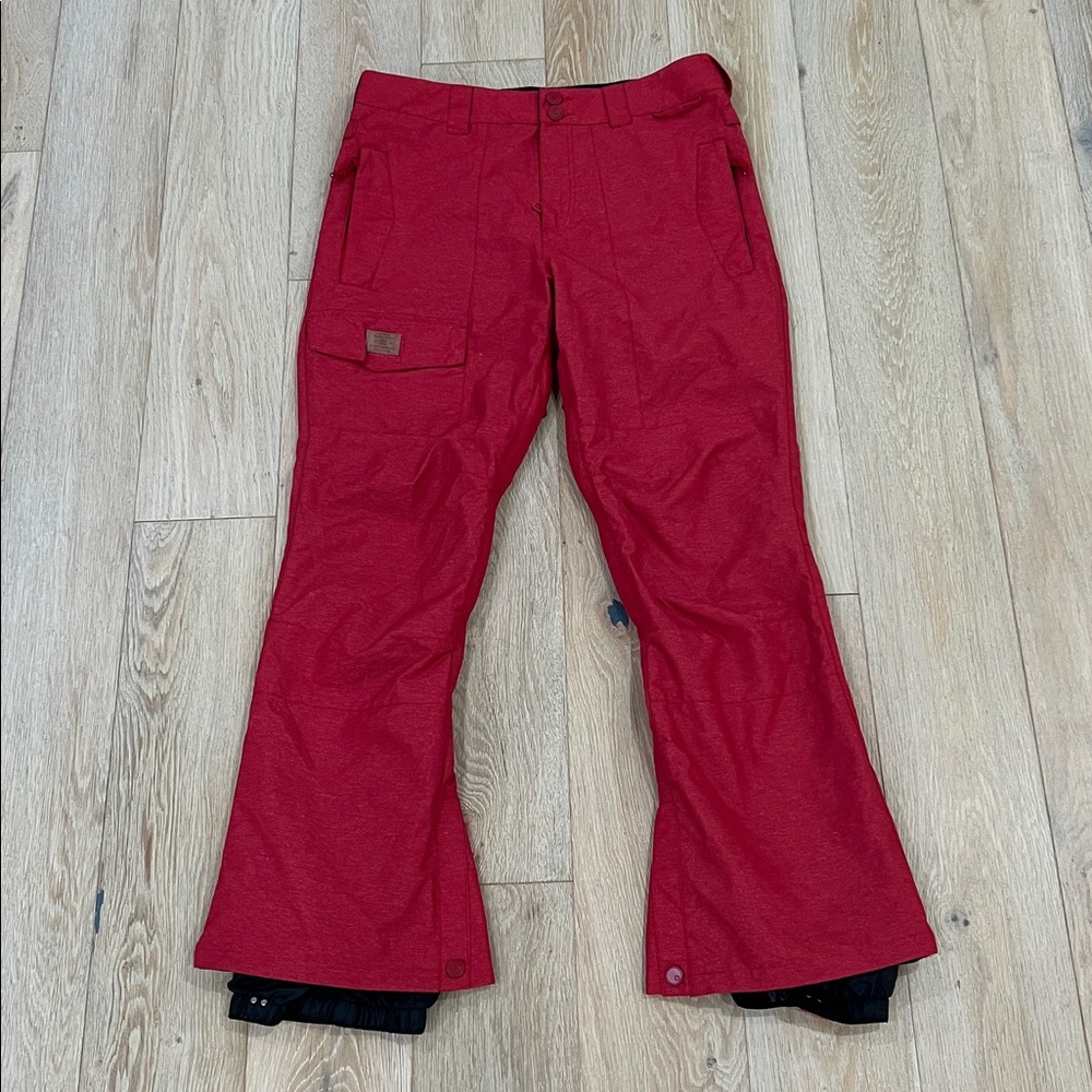 DC Men's Red Ski & Snowboard Pants Medium